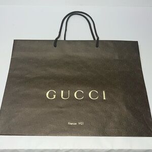 Gucci Paper Shopping Bag